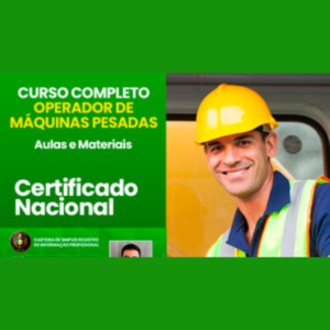 Curso Operador de Máquinas Pesadas Profissional